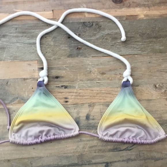 Multi colored string bikini - Picture 2 of 4